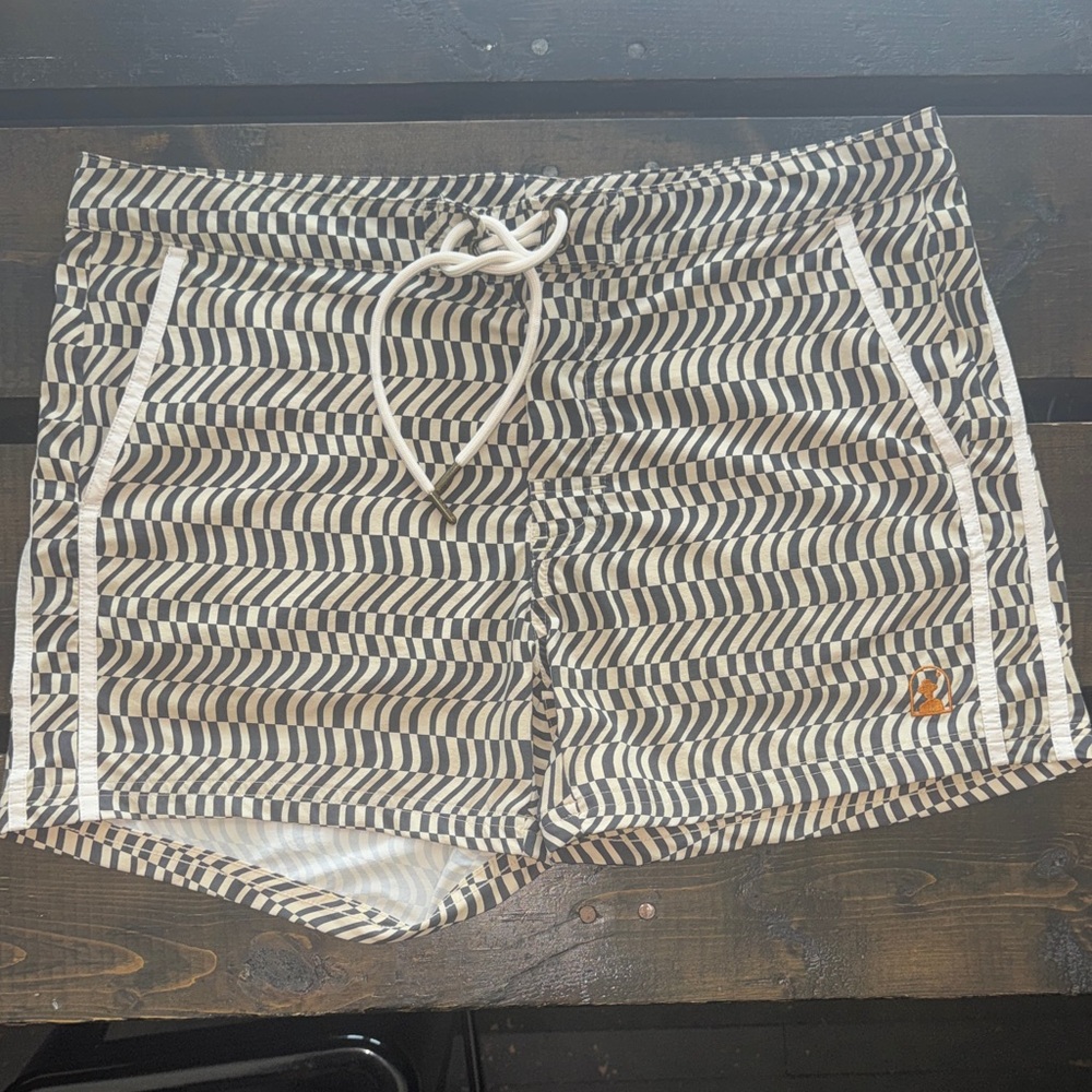 Dandy Del Mar The Stirata Swim Short - Albatross - Picture 2 of 5